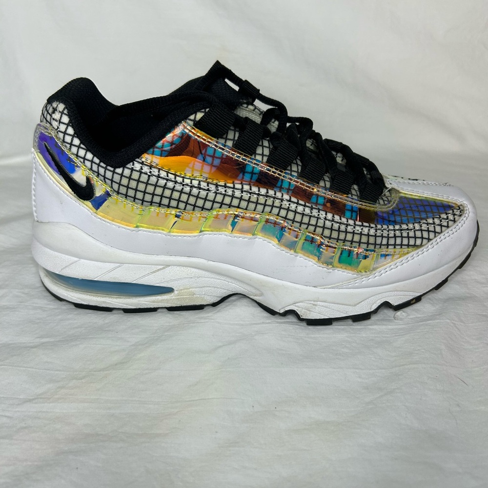 Mike Air Max 95 LV8 GS White/black